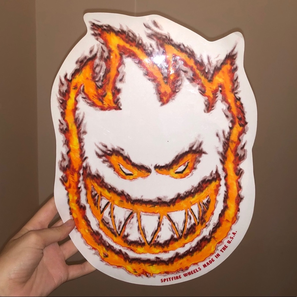 giant spitfire sticker